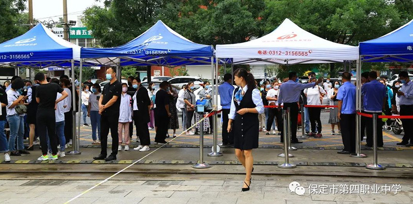 秋風(fēng)送爽 朝雨浥塵 ——我校2021級新生報到剪影